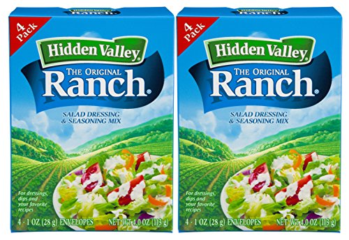 Hidden Valley Original Ranch Seasoning and Salad Dressing Mix, Eight 1 Ounce Packets (8 Packets Total) - Click to Buy