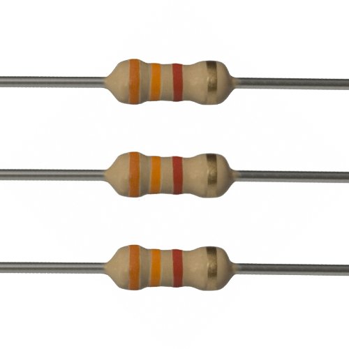 E-Projects 100EP5123K30 3.3k Ohm Resistors, 1/2 W, 5% (Pack of 100) - Click to Buy