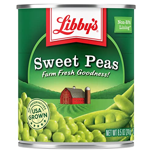 Libby's Sweet Peas, 8 Pound (Pack of 12) - Click to Buy