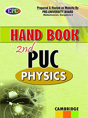 2nd PUC Hand Book Physics - Click to Buy