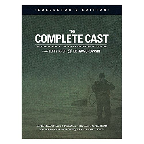 The Complete Cast - Applying Principles to Fresh & Saltwater Fly Casting - Collector's Edition contains both Blu-ray and Standard Definition discs - Click to Buy