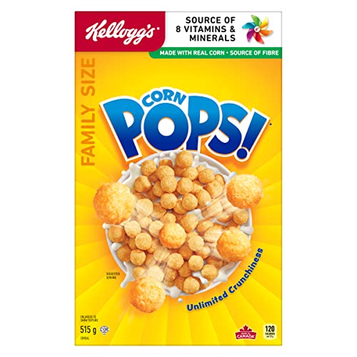 Kellogg's Corn Pops Cereal Family Size 515 Gram - Click to Buy