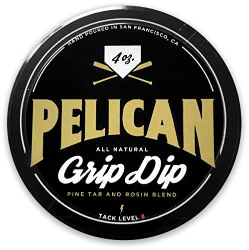 Pelican Baseball Bat Grip Dip Tin, 4 oz, Black - Click to Buy