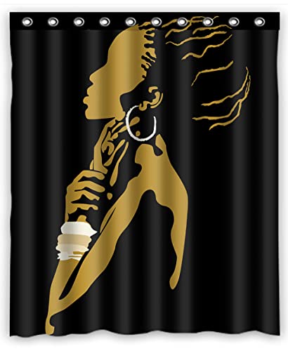 Popular And Cheap African Woman Waterproof Bathroom Shower Curtain,Bathroom Decor 60 By 72 by Shower Curtain - Click to Buy