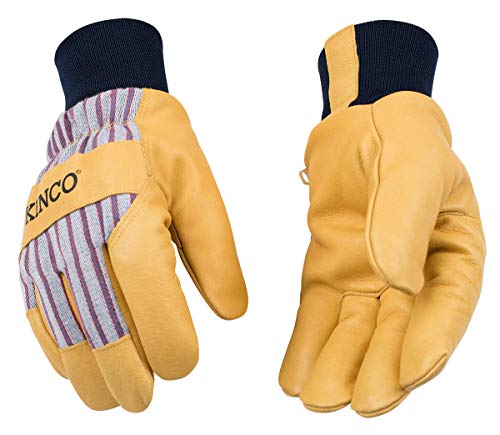 Kinco - Premium Leather Work and Ski Gloves, Heatkeep Insulation, (1927KW) - Click to Buy