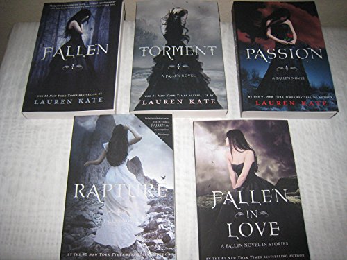 5 Book Set of Lauren Kate's Fallen Series (Fallen, Torment, Passion, Rapture, Fallen in Love) - Click to Buy