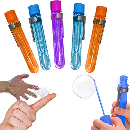 Toy Cubby 5" Colorful Test Tube Touchable Bubbles - 6 Pieces - Click to Buy