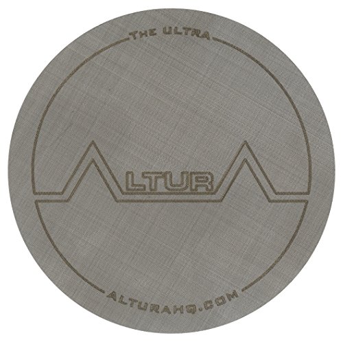 The ULTRA: Premium Metal Filter for AeroPress Coffee Makers by ALTURA - Stainless Steel, Washable & Reusable. Lifetime 100% Guarantee - Click to Buy
