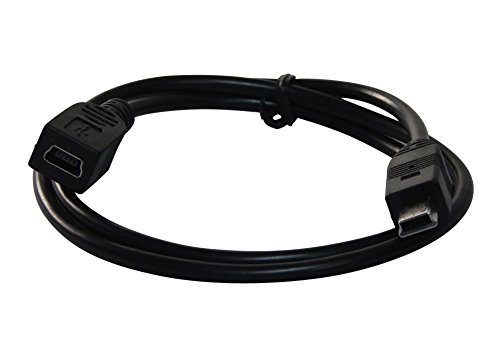 YCS basics 2 Foot USB Mini Male to Mini Female 5 Pin / 5 Wire Extension Cable - Click to Buy