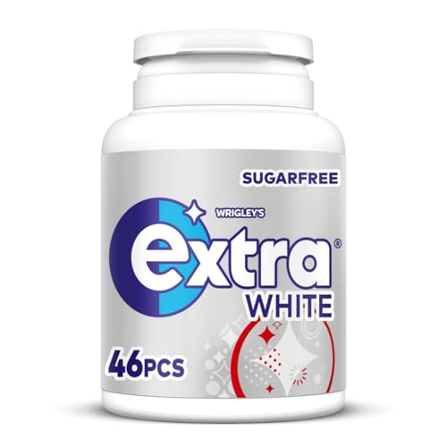 Extra White Chewing Gum, Sugar Free, 46 pieces - Click to Buy