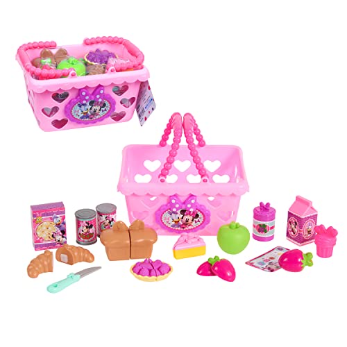 Minnie Bow Tique Bowtastic Shopping Basket Set, Pink (Styles May Vary)