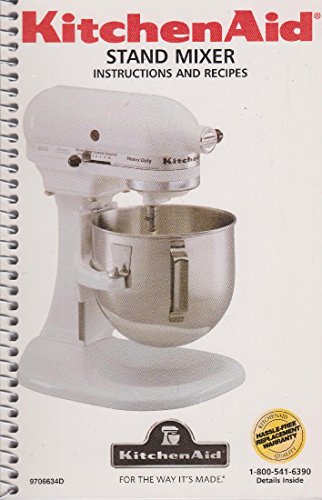 KitchenAid Stand Mixer Instructions and Recipes - Click to Buy
