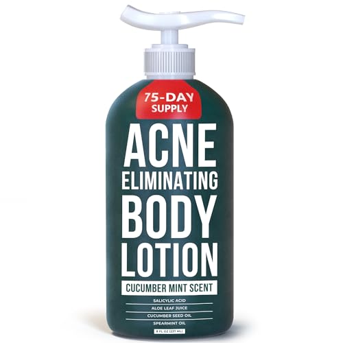 TreeActiv Acne Eliminating Body Lotion 8 fl oz | Clears Body, Back, Butt and Shoulder Acne | Anti-Acne Moisturizer | Prevents Future Breakouts | Cucumber Mint Scent - Click to Buy