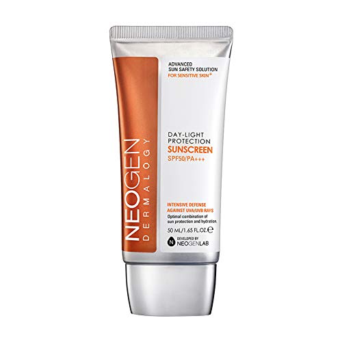 DERMALOGY by NEOGENLAB Day-Light Protection Sunscreen SPF50+++ - Essence-type Moisturizing Weightless Sunscreen with No White Cast - 1.69 oz / 50 ml - Click to Buy