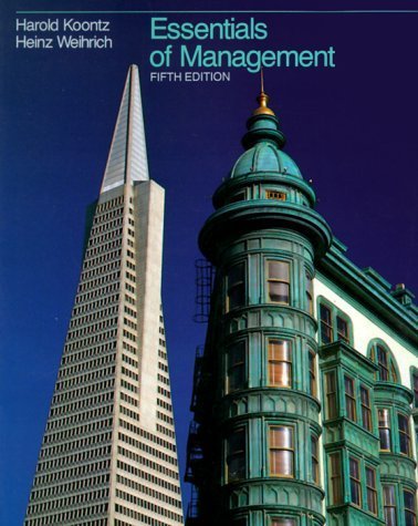 Essentials of Management by Harold Koontz (1990-01-03) - Click to Buy