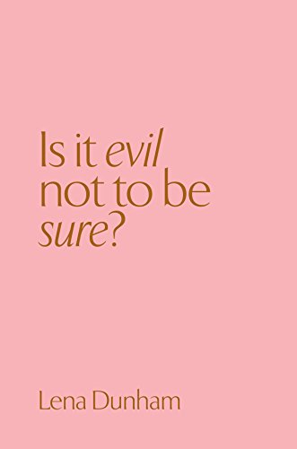 Is it evil not to be sure?