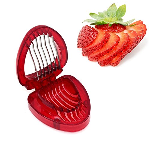 ZRAMO Accessories Simply Slice Strawberry Section Slicer Kitchen Cutter Gadgets Kitchen Tool Mini Slicer Cut Joie MSC Stainless Steel Blade Craft Fruit Tools Factory kiss - Click to Buy