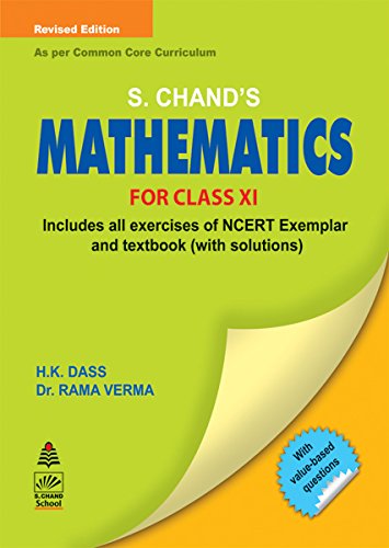 S.Chand’S Mathematics For Class XI - Click to Buy