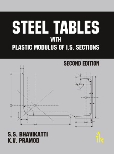 Steel Tables with Plastic Modulus of I.S. Sections, 2/e - Click to Buy