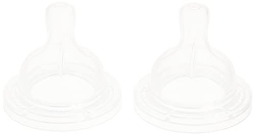Philips AVENT Anti-Colic Nipple, Clear, 2 Slow Flow, SCF422/27, 2 Count (Pack of 1) - Click to Buy