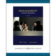 Management Control Systems by Anthony / Govindarajan (2006-08-01) - Click to Buy