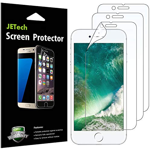 JETech Screen Protector for iPhone 8 Plus and iPhone 7 Plus, PET Film, HD Clear, 3-Pack - Click to Buy