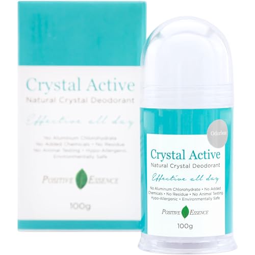 Natural Crystal Deodorant for Women & Men, Thai Crystal Piedra De Alumbre - Alum Stone Deodorant - Click to Buy