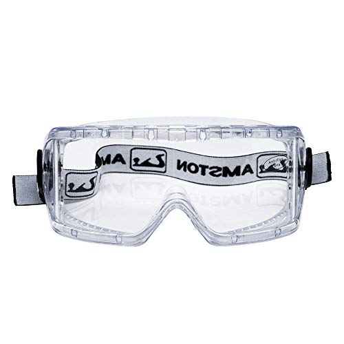 AMSTON Safety Goggles ANSI Z87.1 - OSHA Standards - Personal Protective Equipment for Construction, DIY, Lab & Home … (SG80) - Click to Buy