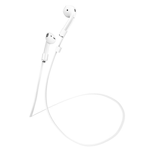 Spigen TEKA RA100 Designed for Apple AirPods Strap for Airpods 1/2 - White (Not Compatible with Airpods Pro) - White - Click to Buy