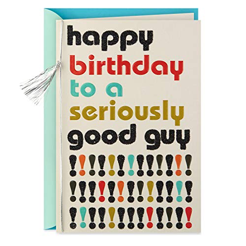 Hallmark Birthday Card for Him (Good Guy) - Click to Buy