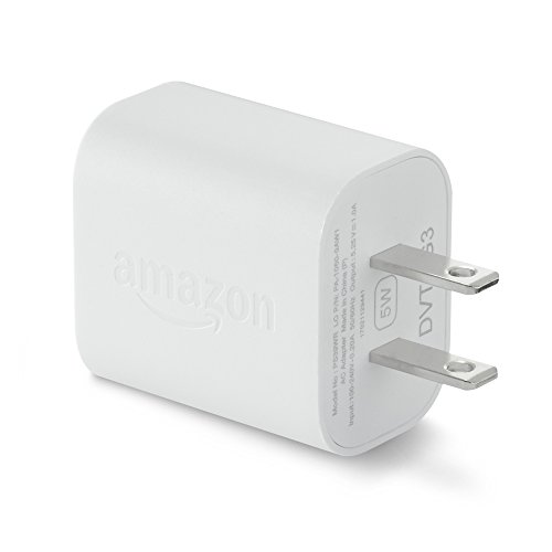 Amazon 5W USB Official OEM Charger and Power Adapter for Fire Tablets and Kindle eReaders - White - Click to Buy