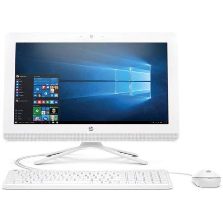 HP 19.5in HD+ All-In-One AIO Desktop Computer, Intel Dual Core Celeron J3060 1.6Ghz CPU, 4GB RAM, 500GB HDD, DVD, HDMI, USB 3.0, Webcam, Bluetooth, Windows 10 (Renewed) - Click to Buy