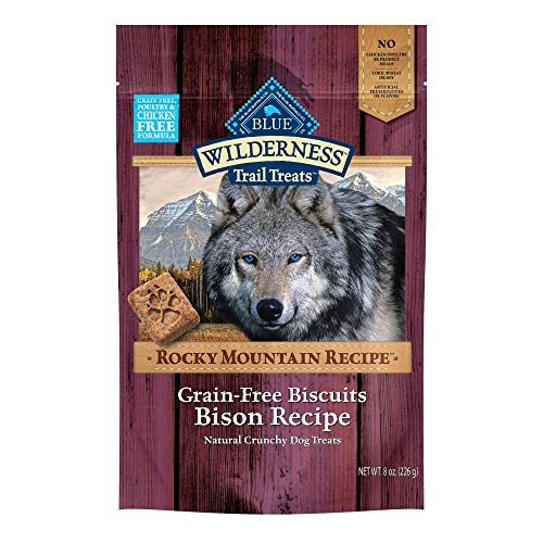 BLUE Wilderness Rocky Mountain Recipe Trail Treats Bison Biscuits, 8 oz - Click to Buy