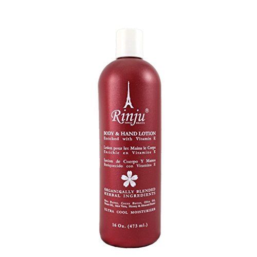 Rinju Body and Hand Lotion Organically Blended Herbal Ingredients 16Oz 473ml by Rinju - Click to Buy