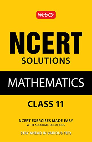 NCERT Solutions Mathematics Class 11 (English Edition) - Click to Buy