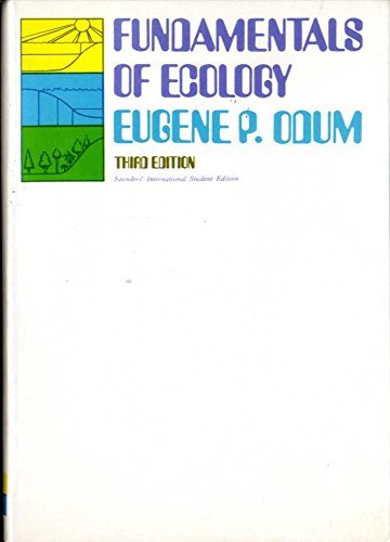 Fundamentals of Ecology by Eugene P. Odum (1971-09-10) - Click to Buy