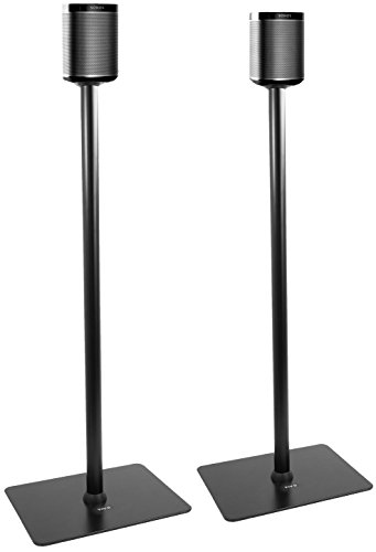 VIVO Black 39 inch Speaker Floor Stands (Pair) Designed for SONOS Play 1 and Play 3 Audio Speaker Mounts (STAND-SP03C) - Click to Buy