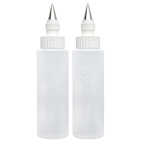 Sweet Sugarbelle, Bottle Coupler, Includes 2 8 oz., Frosting Tool for Cake and Cookie Frosting, Compatible with Frosting Piping Kit, Piping Bags, Piping Tips, Frost Form and More