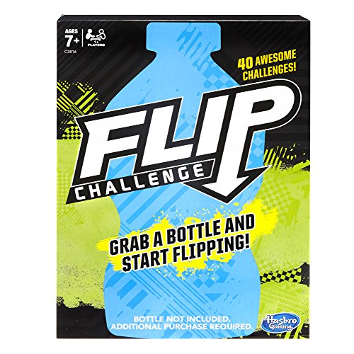 Hasbro Gaming Flip Challenge Bottle Flip Trick Shot Game - Click to Buy