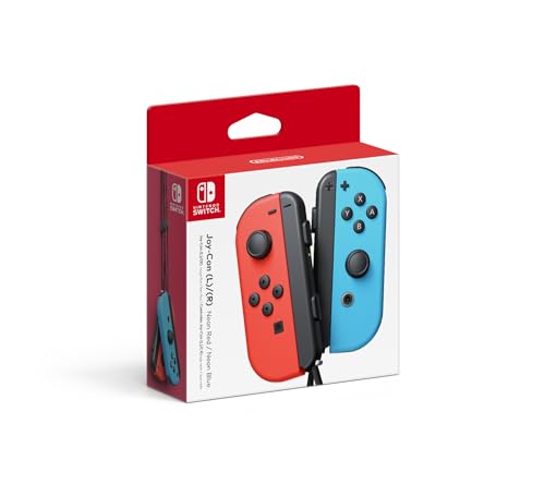 Nintendo Joy-Con (L/R) - Neon Red/Neon Blue - Click to Buy