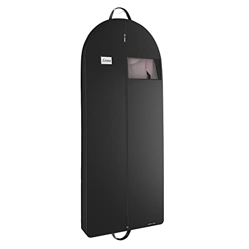 Bags for Less Premium Quality Black Garment Travel and Storage Breathable Bag 26 inch x 60 inch x 5 inch with Zipper & Eye Hole and Carry Handles for Folding for Suits, Tuxedos, Dresses, Coats & More - Click to Buy