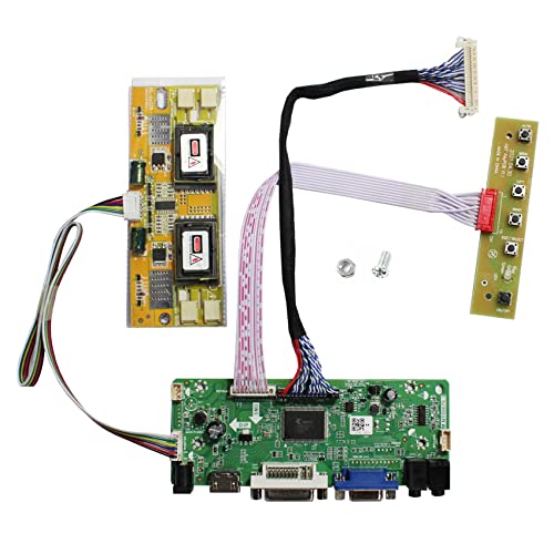 VGA DVI Audio LVDs Controller Board 30 pin for 17" 19" 1280x1024 M170EG01 M170EN01 M170EN06 M170ETN01 1 LCD Gaming Screen Panel - Click to Buy