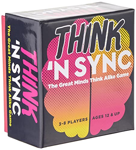 Gamewright Think 'N Sync - The Great Minds Think Alike Game Card Game - Click to Buy