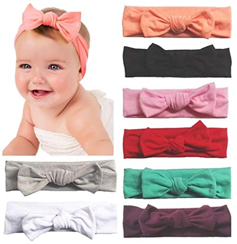 Bandeau turban noué pour bébé - Pour nouveau-nés, tout-petits et enfants - Multicolore - Click to Buy