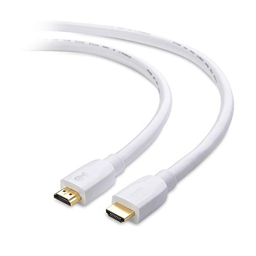 Cable Matters [Certified] Premium HDMI Cable with 4K HDR Support in White - 3 Feet - Click to Buy