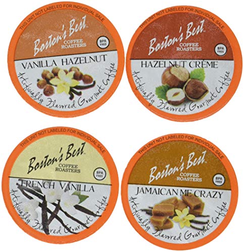 Boston's Best K-Cup Assortiment de café aromatisé avec une seule servie, 80 pièces - Click to Buy