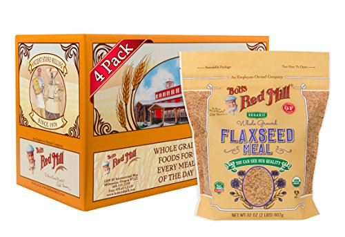 Bob's Red Mill Organic Brown Flaxseed Meal, 32-ounce (Pack of 4) - Click to Buy