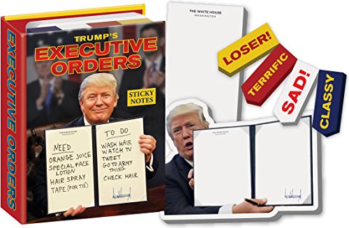 Unemployed Philosophers Guild 14962 Verfügungen des Präsidenten Trump Notizzettel - Click to Buy
