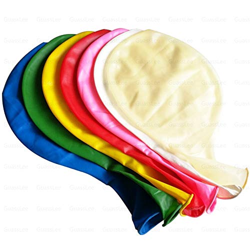 Guasslee 7 Big Balloons -36 Assorted Helium for Birthdays Wedding and Event Decorations - Click to Buy
