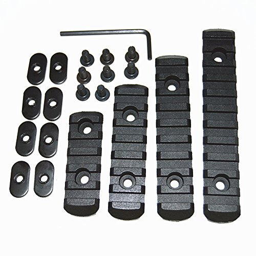 HWZ Tactical Polymer Section Kit Handguard L2 L3 L4 L5 Sizes Black